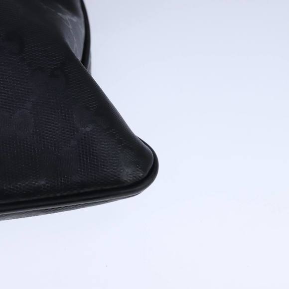 GUCCI GG implementation Shoulder Bag Silver Black 201446 Auth yk16256 - Picture 9 of 16